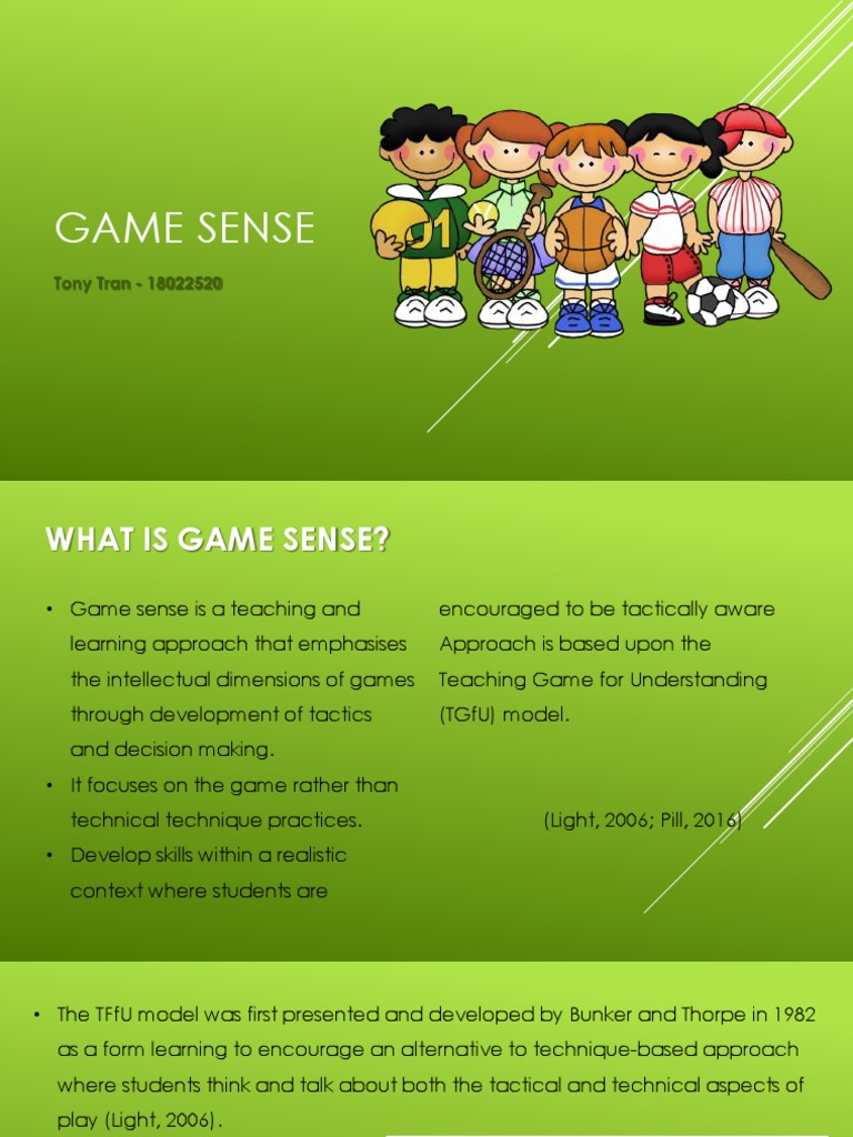 Game Sense PDF Physical Education Education Theory