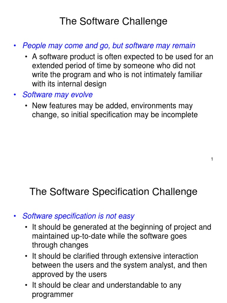 Software Life Cycle and Design Principles | PDF | Class (Computer ...