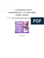 The Ultimate Citrix XenDesktop 7.x Internals Cheat Sheet2 PDF