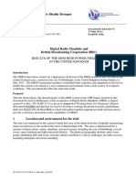 ITU WP6A C 0532 E Results of the DRM High Power Field Trial in the UK