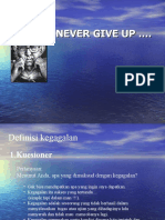 Leadership Series: Never Give Up
