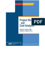 Project Risk and Cost Analysis