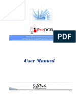 PreDCR HelpManual AreaTable