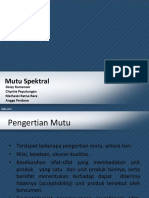 Mutu Pangan Spektral