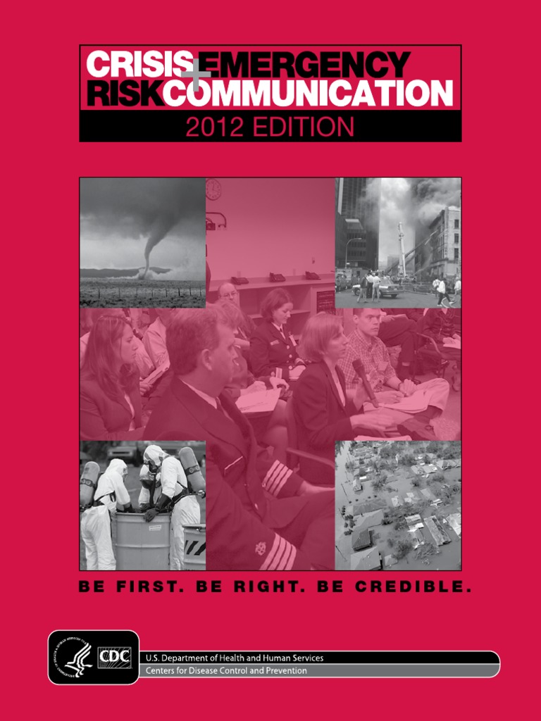 Crisis and Emergency Risk Communication (CDC 2012) PDF | PDF | Self ...