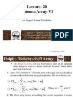 Antenna Array-VI: Dr. Yogesh Kumar Choukiker