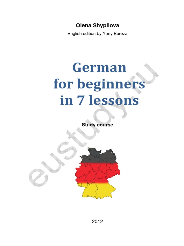 German for Beginners in 7 Lessons | PDF | Language Education ...