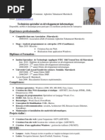 Mdele lettre de motivation et CV  Swap (Finance 