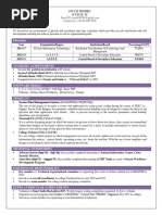 Swati Mishra Resume