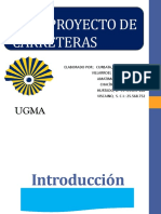 Anteproyecto de Carreteras