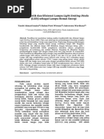 Download Karakteristik Dan Efisiensi Lampu Light Emiting Dioda LED Sebagai Lampu Hemat Energi by indraandikap SN360057882 doc pdf