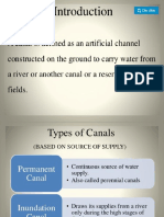 Canal Irrigation Section-C