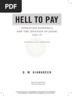 EXCERPT: Hell To Pay: Operation DOWNFALL and The Invasion of Japan, 1945-1947