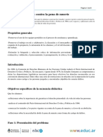 El Derecho A La Vida Contra La Pena de Muerte PDF