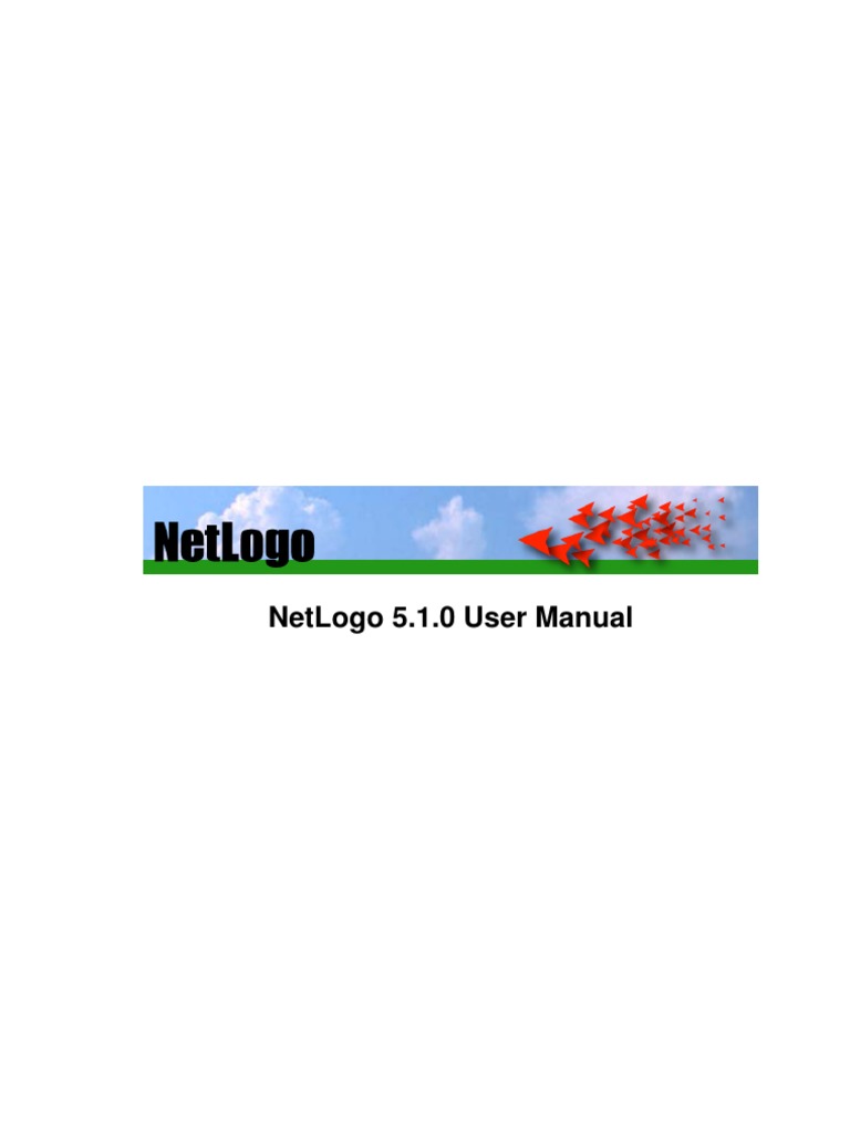NetLogo User Manual PDF Download Free PDF Application Programming
