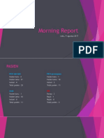 Morning Report 9 Agustus 2017