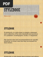 Style Book