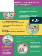 Zoonoses Leptospirosis Poster