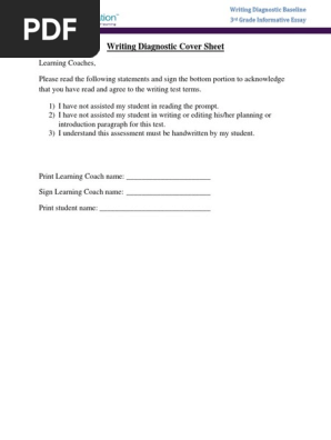 3rd writing assessment diagnostic informative  1718