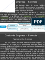 Direito Empresarial - Falência 1