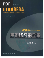 Complete Etudes For Guitar Tarrega PDF