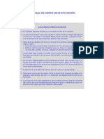 Carta de Postulación Modelo PDF