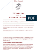 Non-Lethal Techniques (Exerpt From Marine Close Combat) PDF