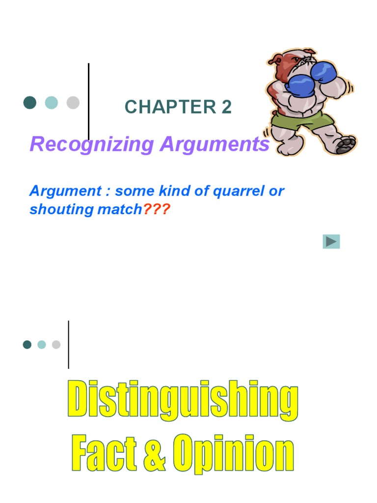 critical thinking chapter 2