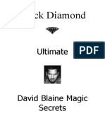 David Blaine Magic Secrets PDF