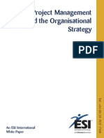 Project Management and Organisational Strategy