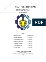 LAPORAN PEMETAAN 2 (Perhitungan Busur Lapangan) Kel 3