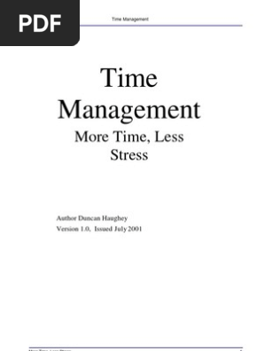 Time Management