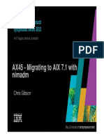 Migrating To AIX71 Nimadm PDF