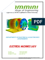 EE09 607 (P) - Electrical Machines Lab II