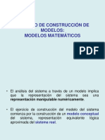Proceso de Construcción de Modelos Matematicos