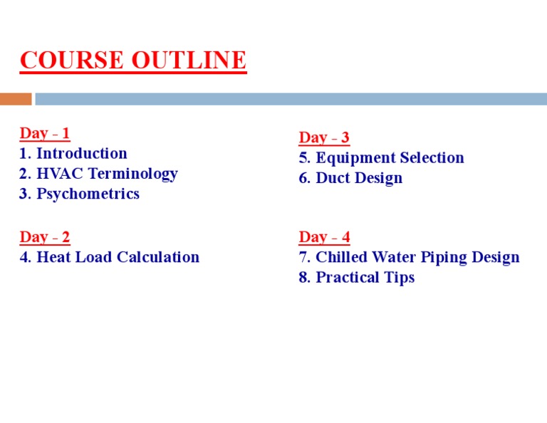 Course Outline: Day - 1 Day - 3 | PDF | Technology & Engineering