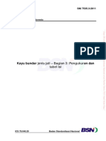 4 - 08. SNI 7535.3-2011 - KB Jati - 3 - Pengukuran Dan Tabel Isi PDF