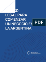Marco Legal para Comenzar Un Negocio en Argentina
