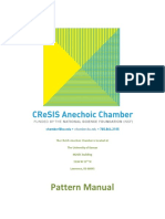Anechoic Chamber Pattern Manual