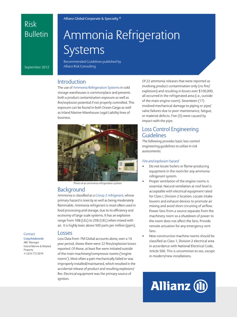 Ammonia Refrigeration Systems FINAL.pdf Ventilación (Arquitectura
