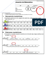 Evaluacion 1 Matemática