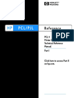 HP PCL-PJL Reference PDF