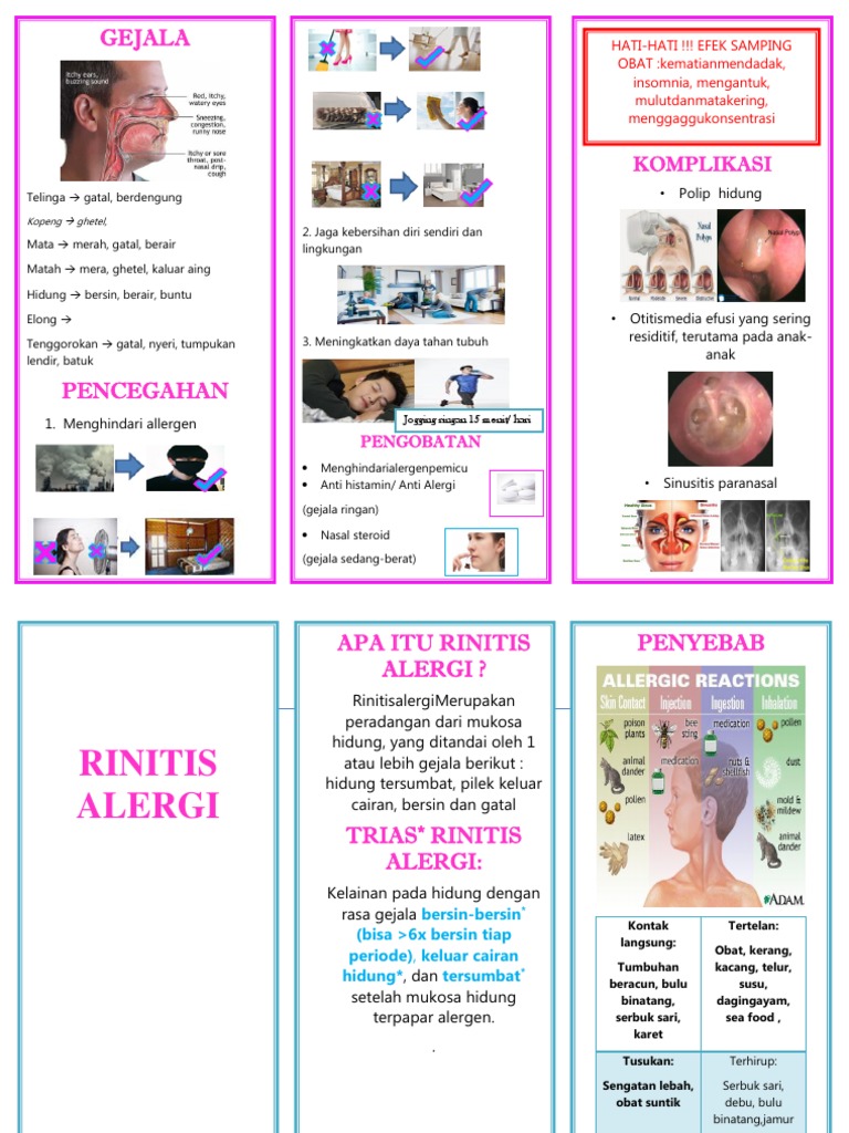 Leaflet Rhinitis | PDF