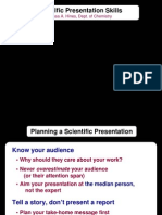 Scientific Presentation Skills: You Need A Job (And Maybe Tenure)