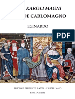Eginardo Einhard Pablo J. Castiella Ed. Vida de Carlomagno Vita Karoli Magni. Edición Bilingüe Latín-Castellano