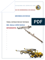 Primer Trabajo de Mecanica de Rocas