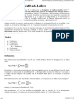 Divergencia de Kullback-Leibler