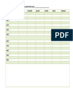 Planner Settimanale