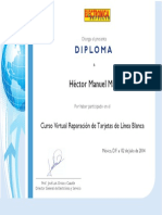 9010 Diploma Tarjetas Electrónicas de Lavadoras Refrigerados y Aire Acondicionado