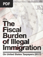 Fiscal Burden of Illegal Immigration 2017